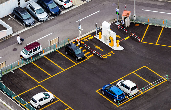 Elite Pro Services team providing parking support